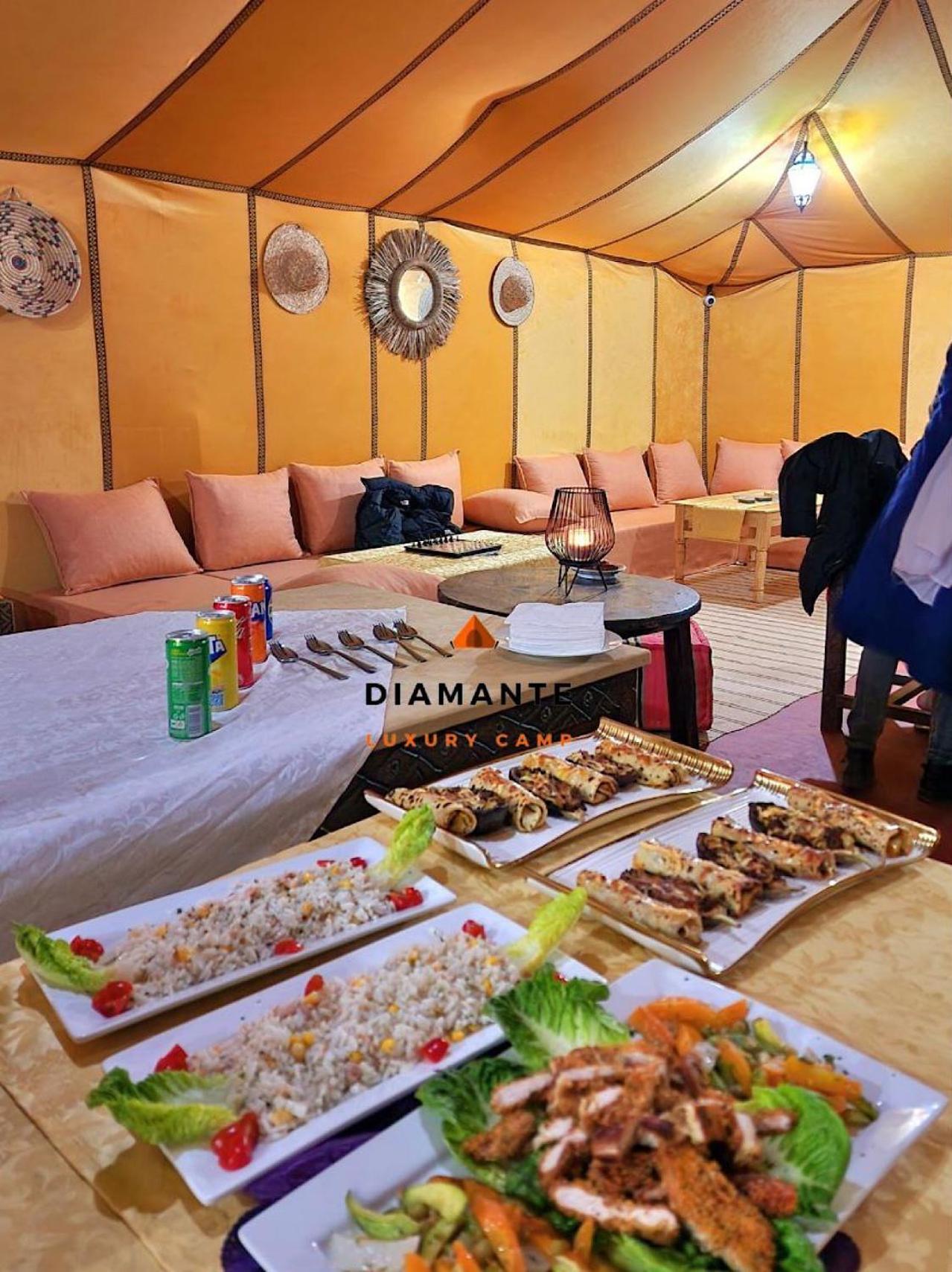 Diamante Luxury Camp Hotel Merzouga Bagian luar foto