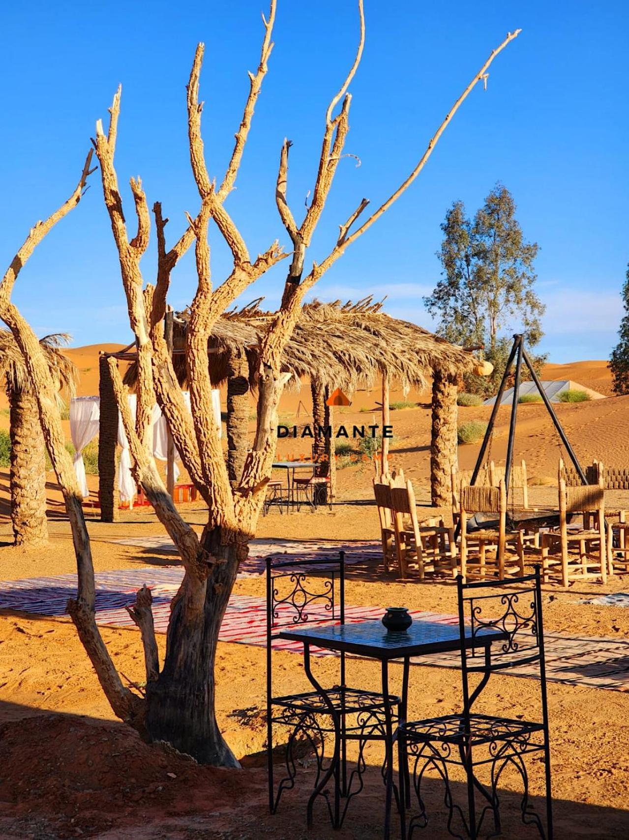 Diamante Luxury Camp Hotel Merzouga Bagian luar foto